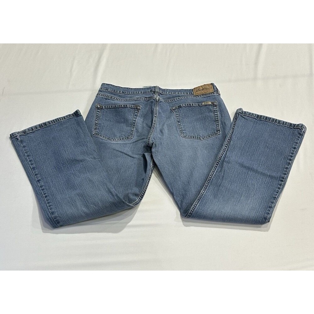 Vintage Levi Strauss Signature Jeans Size 12m Stretch Bootcut Med Blue H3c View 4